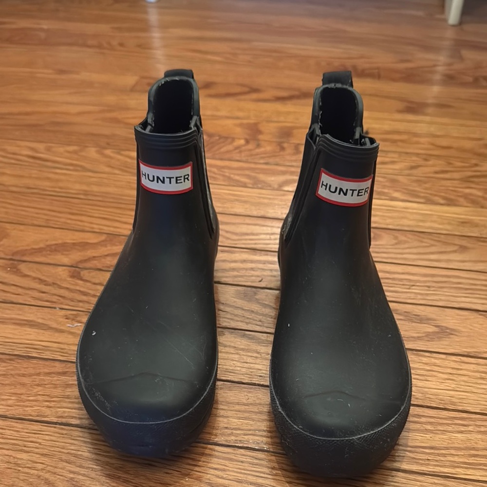 Hunter Black Rain Boots